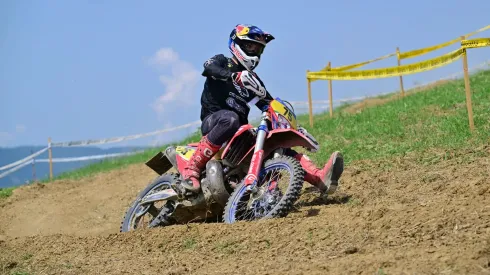 Benjamín Herrera tuvo un gran desempeño en la cuarta fecha del Campeonato Italiano de Enduro.