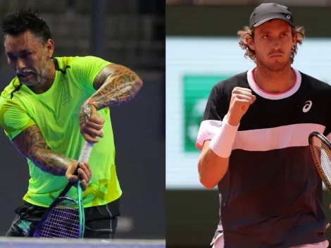 Chino Ríos lució con orgullo el triunfo de Jarry sobre Tsitsipas