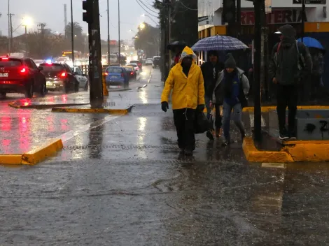 Las zonas donde lloverá más en Santiago y Chile
