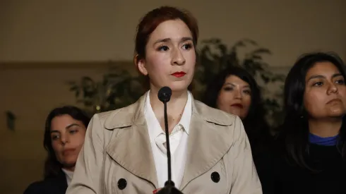 Diputada Catalina Perez punto de prensa 19/06/2023