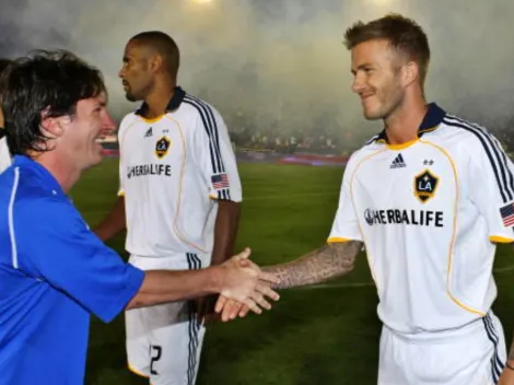 El jefe Beckham le dedica un lindo saludo de cumpleaños a Messi