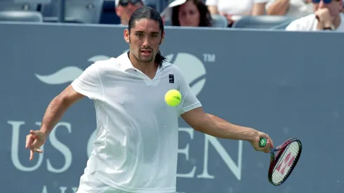 Marcelo Ríos durante el US Open 1999