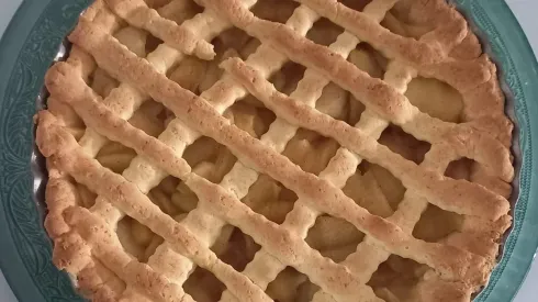 Receta de kuchen de manzana paso a paso.