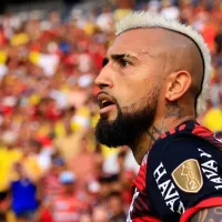 Vidal sufre: el chileno se lesiona y es baja en Flamengo