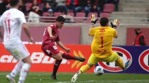 Santiago Dittborn fichó por Ñublense. En 2022, le anotó a los Diablos Rojos.
