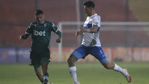 Fernando Zampedri estuvo en los últimos minutos del triunfo de la UC.