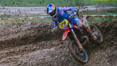 Benjamín Herrera la rompió en la quinta fecha del Campeonato del Mundo EnduroGP en Eslovaquia.
