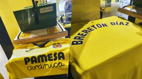 En la tienda oficial del Villarreal ya se estampan las camisetas que dicen Brereton Díaz en la espalda.