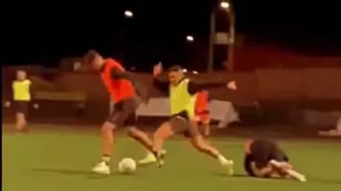 El Niño Maravilla jugó un  partido en el Estadio Municipal de Tocopilla.