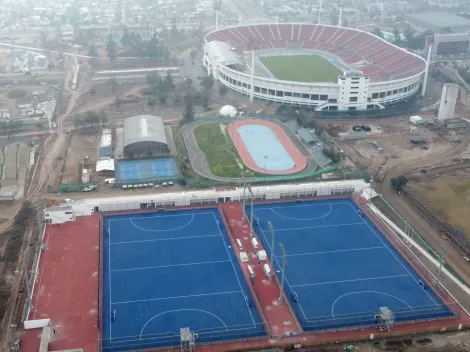 Brutal transformación del parque Estadio Nacional