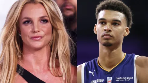 Victor Wembanyama en polémica con Britney Spears tras incidente en las Vegas.