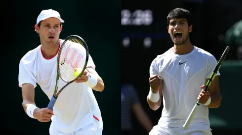 Nicolás Jarry enfrentará a Carlos Alcaraz en la cancha central de Wimbledon.