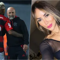 \'Es muy m...\': polola de Arturo Vidal destroza a Jorge Sampaoli