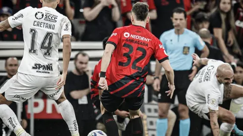 Luciano Arriagada suma y sigue con los minutos en cancha por el Athletico PR en el Brasileirao.