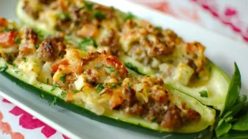 Receta de zapallos italianos rellenos