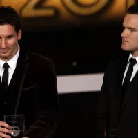 Wayne Rooney celebra la llegada de Lionel Messi a la MLS