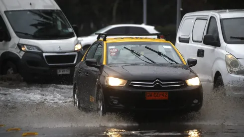 Lluvia en Santiago