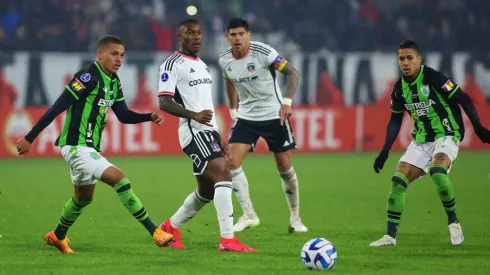 Castillo aportó poco y nada en la delantera de Colo Colo ante América MG.