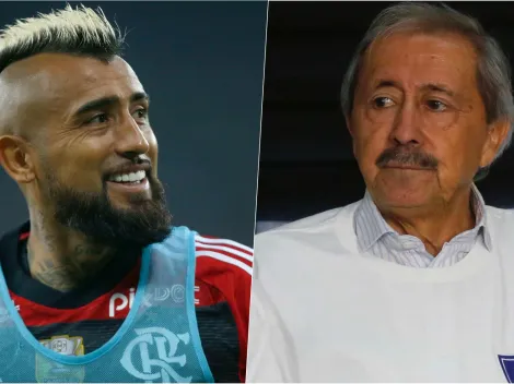 Pollo Véliz se le tira al cuello a Vidal por su salida del Flamengo