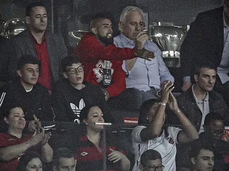 ¡Flamengo en el pasado! Arturo Vidal acompaña al Paranaense