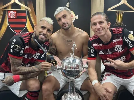 Gloria brasileña despide a Vidal: "El mejor de la historia..."