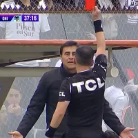 ¡Expulsado! Quinteros se gana la roja en Colo Colo vs O\'Higgins