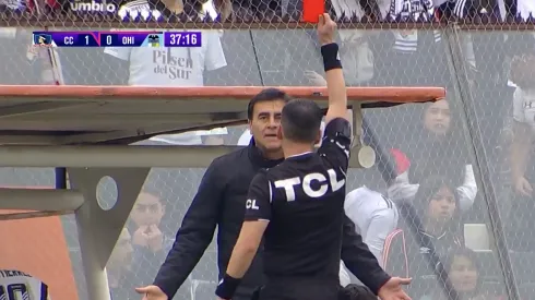 Quinteros se fue expulsado por reclamos