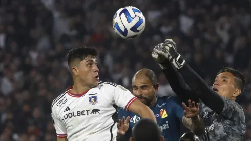 Futbol, Colo Colo vs Deportivo Pereira.<br />
Fase de grupos, Copa Libertadores 2023.<br />
El jugador de Deportivo Pereira Aldair Quintana es fotografiado durante el partido del grupo F de la Copa Libertadores contra Colo Colo realizado en el estadio Monumental de Santiago, Chile.<br />
29/06/2023<br />
Jonnathan Oyarzun/Photosport
Football, Colo Colo vs Deportivo Pereira.<br />
2023 Copa Libertadores Championship.<br />
Deportivo Pereira’s player Aldair Quintana is pictured during the group F match of the Copa Libertadores Championship against Colo Colo at the Monumental stadium in Santiago, Chile.<br />
29/06/2023<br />
Jonnathan Oyarzun/Photosport