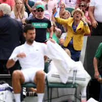 Nole se gana reproches de Wimbledon tras polémico gesto