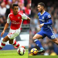 Caliente debate en Europa: ¿Alexis del Arsenal o Hazard del Chelsea?