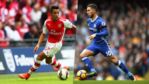Tanto Alexis en el Arsenal como Hazard en el Chelsea, ambos vivieron años gloriosos.