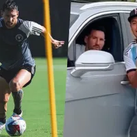 El millonario auto con el que Messi llegó a su primer entrenamiento
