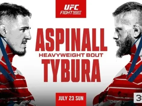 Horario y dónde ver la UFC Londres: Aspinall vs Tybura