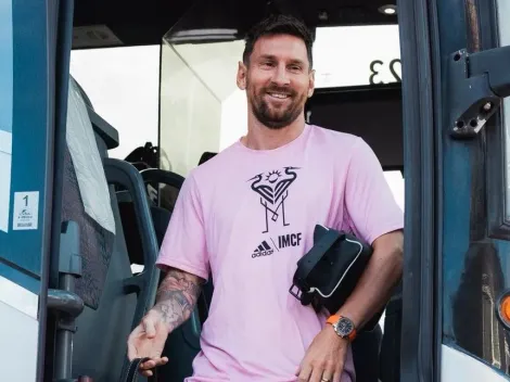 Messi espera desde la banca su estreno en Inter Miami