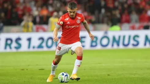 El volante nacional fue titular y disputó los primeros 45 minutos en el empate sin goles ante Palmeiras la fecha pasada.