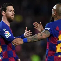 Vidal vuelto loco con Messi: \'Eres el mejor de la historia\'