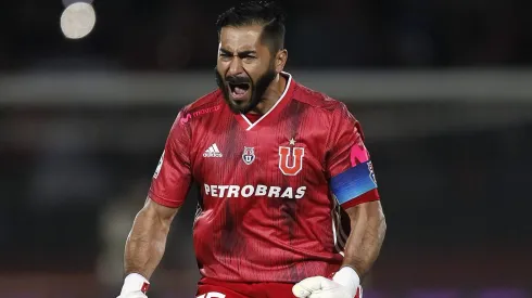 Johnny Herrera no quedó nada de contento con lo hecho por la U ante Palestino.