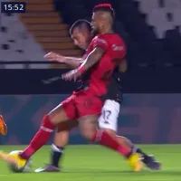 ¡Sacaron chispas! El fuerte cruce entre Medel y Vidal en Brasil