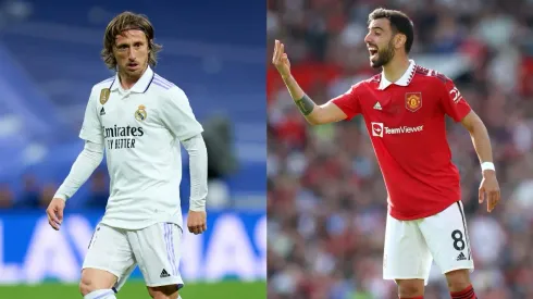 Real Madrid y Manchester United disputan un amistoso.