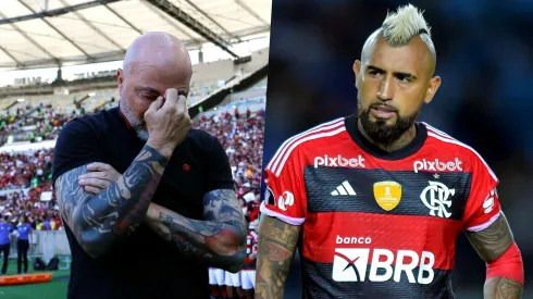Marcos González se refirió a la polémica entre Jorge Sampaoli y Arturo Vidal en Flamengo.