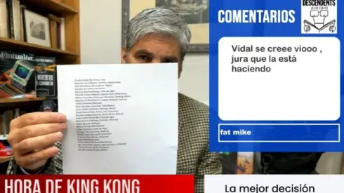 Juan Cristóbal Guarello sacó una lista de 27 jugadores.