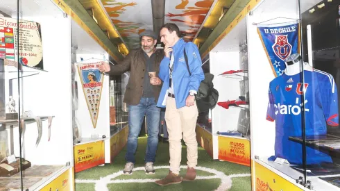 El Sifup recibió a Santiago 2023 en su museo itinerante.