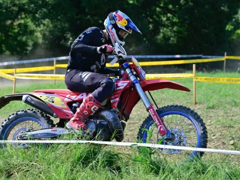 Benjamín Herrera brilla en el Campeonato Italiano de Enduro