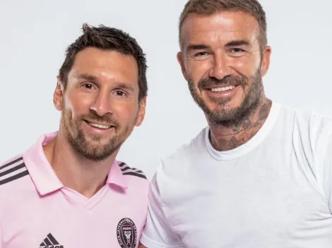 Los tonteos de Messi y Beckham en Inter Miami