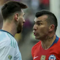 Gary Medel desempolva la pelea con Lionel Messi