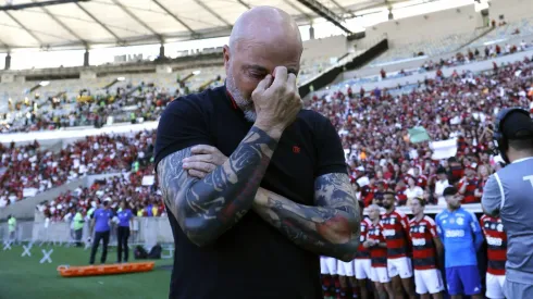 Jorge Sampaoli se refirió a la pelea entre su PF y Pedro en el Flamengo.