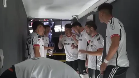 Saldivia exhibió su liderazgo antes de jugar ante Huachipato