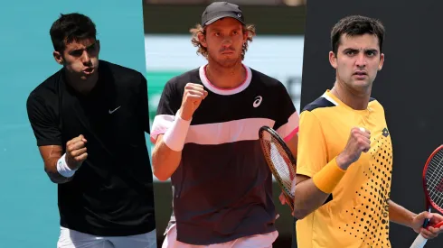 Garin, Jarry y Barrios son los tres chilenos que siguen con vida en el ATP 250 de Los Cabos.