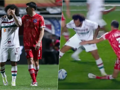 Marcelo llorando: aterradora lesión en la Copa Libertadores