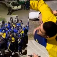 Hincha de Boca baleado por la policía uruguaya antes de enfrentar a Nacional
